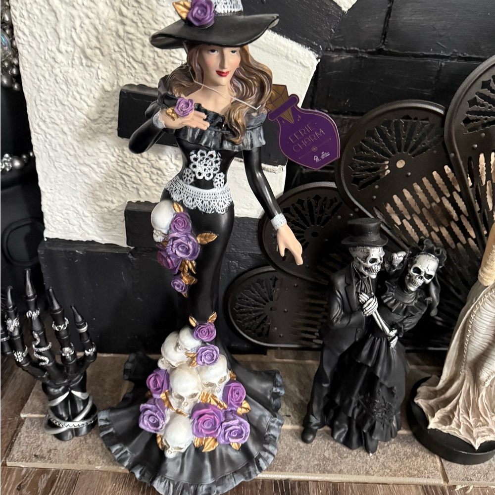 Elegant Witch- Black and Purple T J Maxx